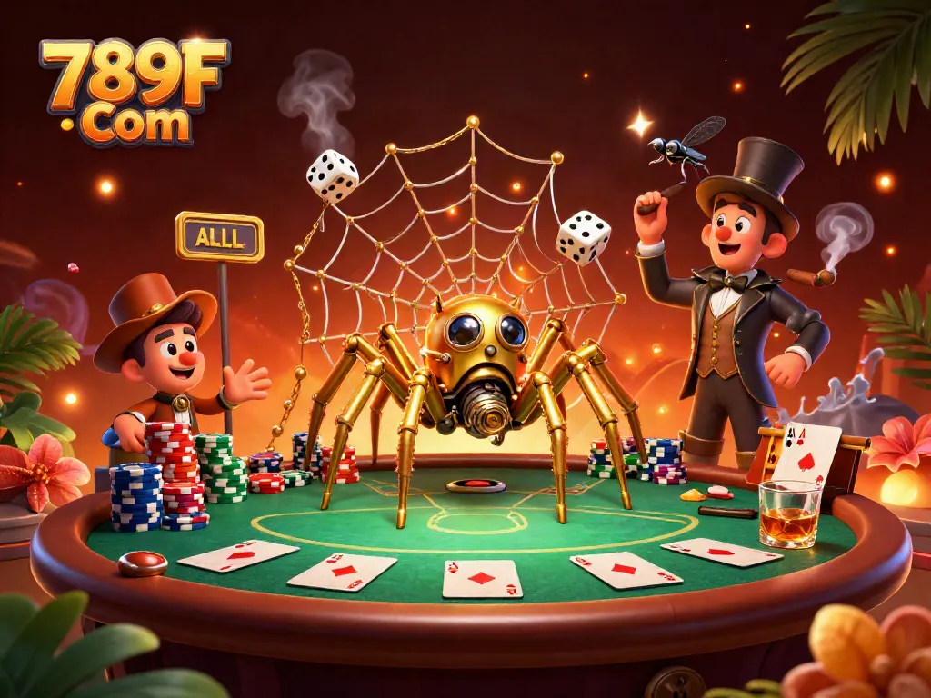 Experience thrilling gaming moments with 789F Com amidst vibrant casino action.