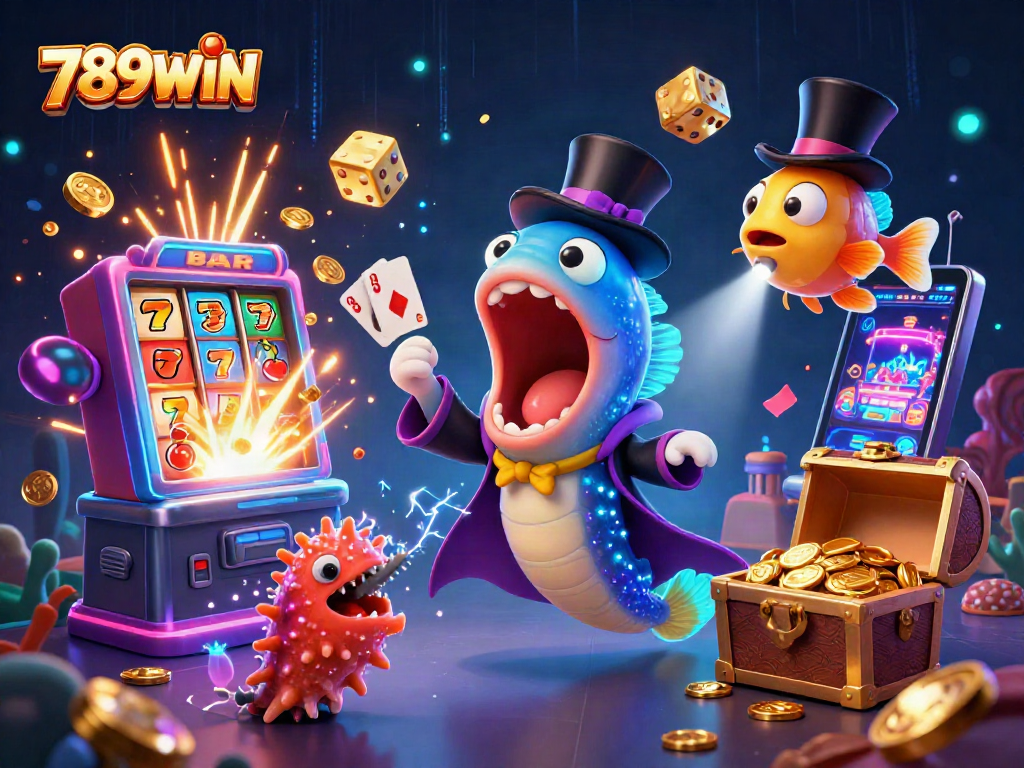 Experience exhilarating gaming at 789WIN with vibrant slot machines, dazzling characters, and thrilling jackpots!