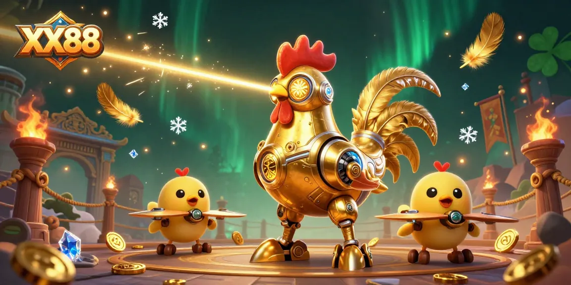 Experience thrilling gaming action with XX88 at a vibrant casino atmosphere.