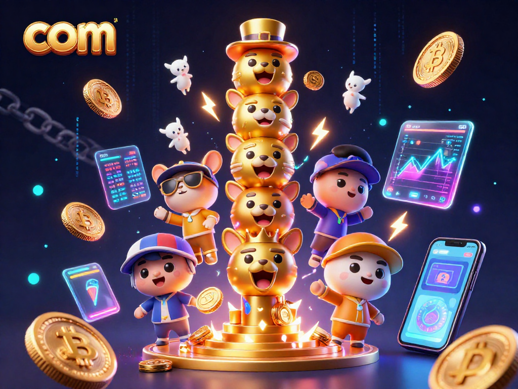 Experience vibrant gaming energy with 3D animated characters showcasing com elements in a dynamic casino scene.