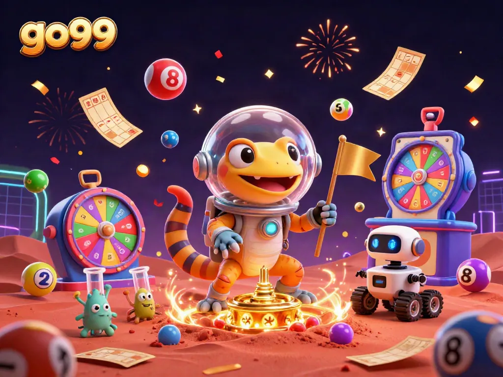 Experience thrill and winnings with go99 in a dynamic Martian casino scene.