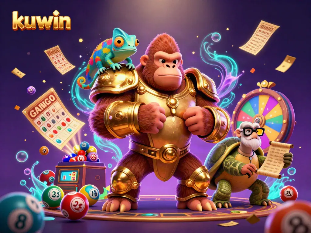 Experience thrilling gameplay at kuwin with dynamic lottery elements and vibrant characters.