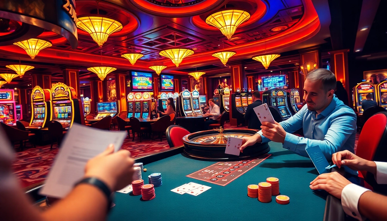 Experience the thrill of winning at 79win's luxurious casino gaming scene featuring poker, roulette, and vibrant slots.