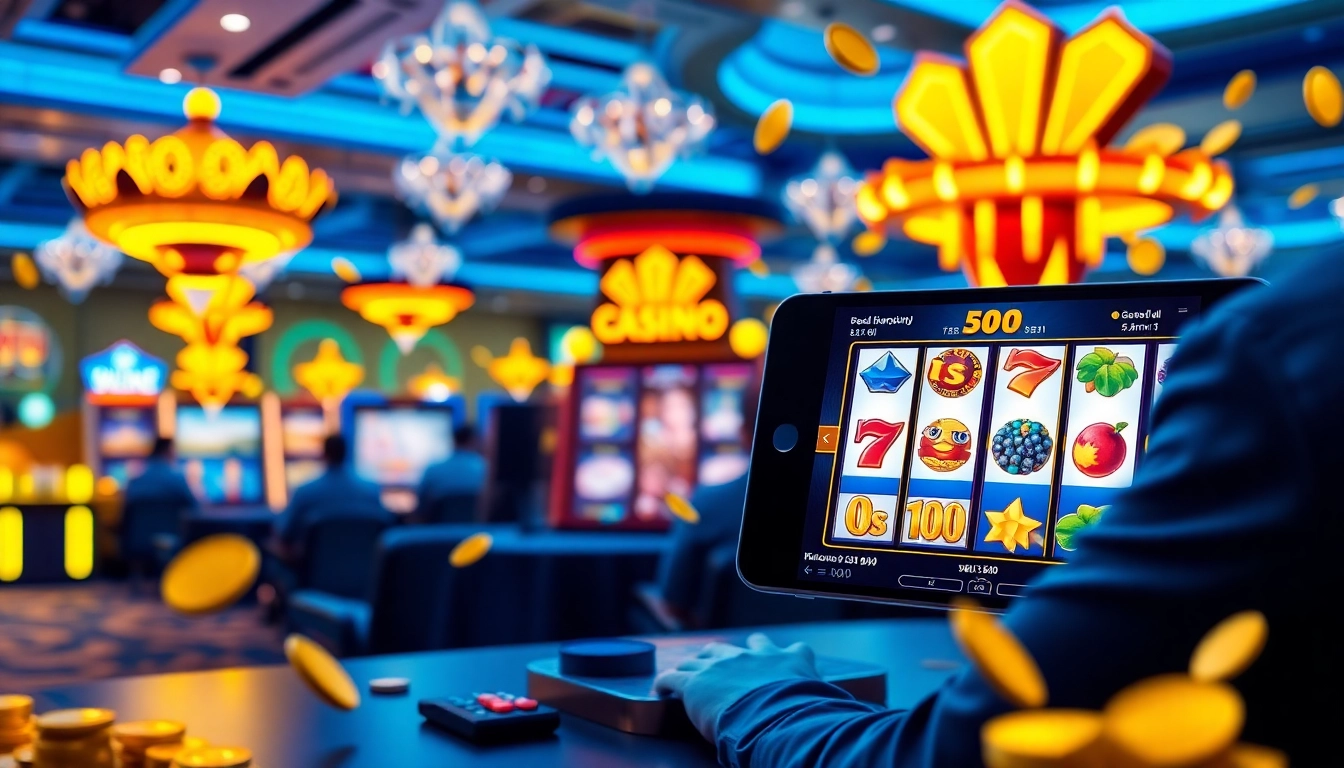 Experience the excitement of hello88win.live with a vibrant online gambling interface showcasing thrilling casino games.