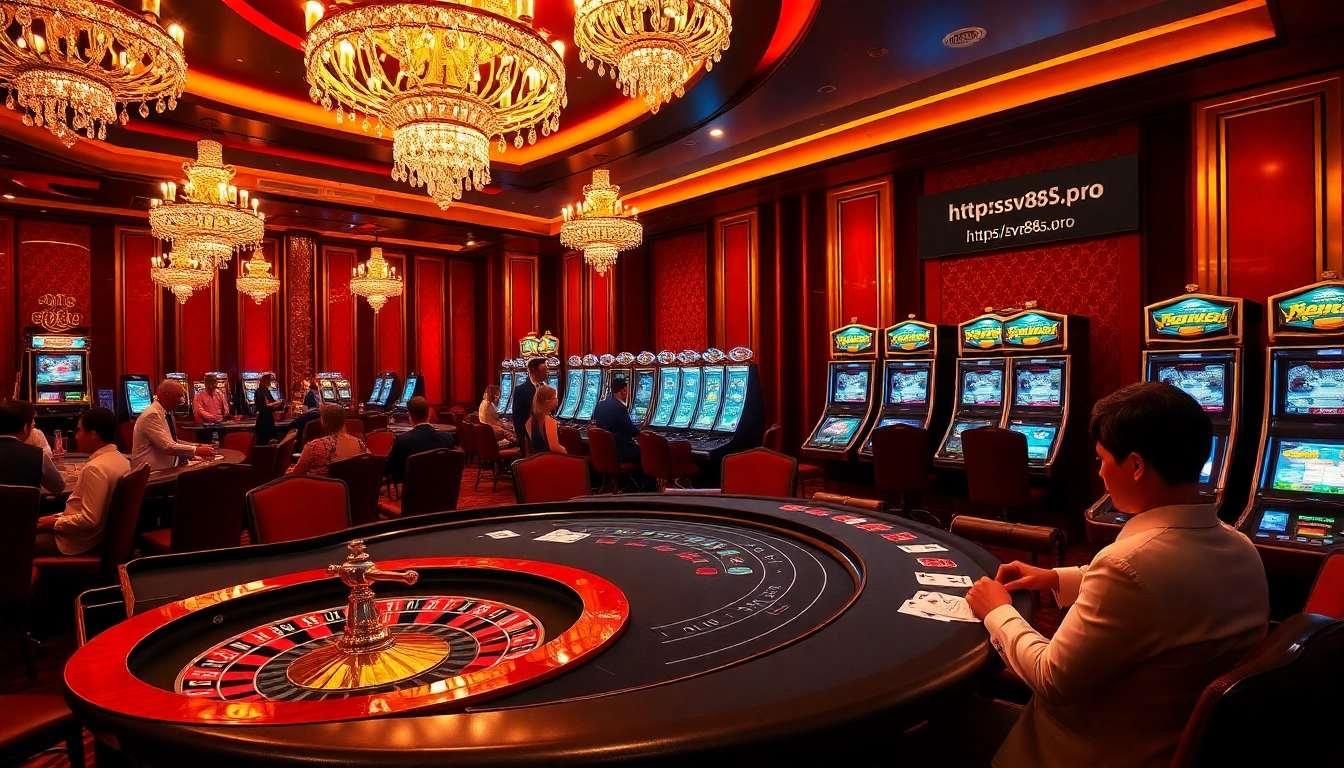 Experience thrilling gameplay at https://sv88s.pro with luxurious casino visuals and high-stakes action.