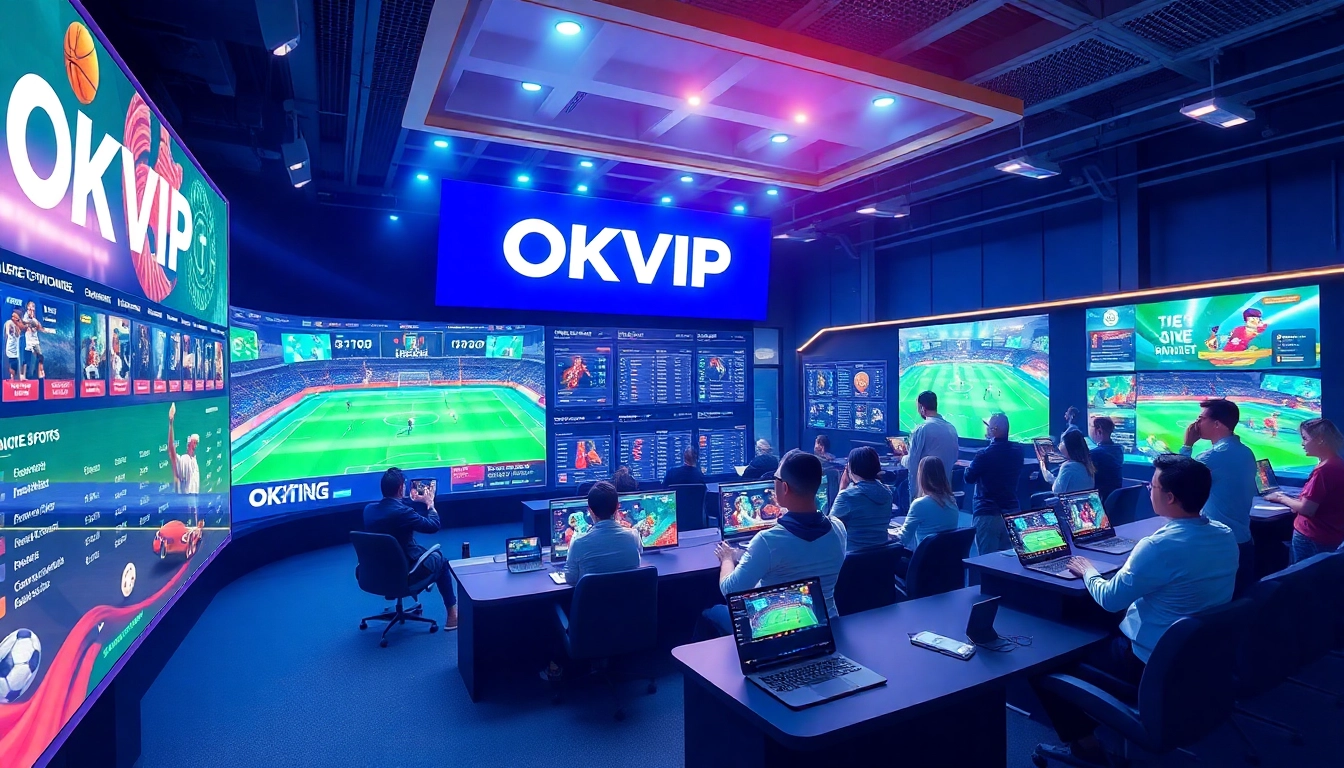 Experience the innovative online betting world of okvipwin.live, featuring exciting sports betting and a user-friendly interface.