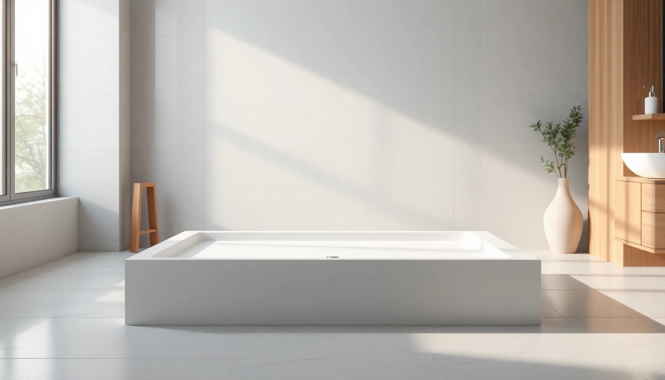 Beautiful shower base shower displayed in a contemporary bathroom with elegant features.