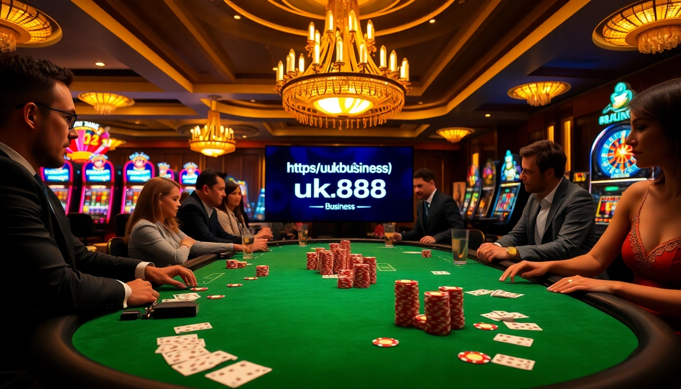 Experience high-stakes gambling excitement at https://uk88.business/ with luxurious poker and vibrant casino games.