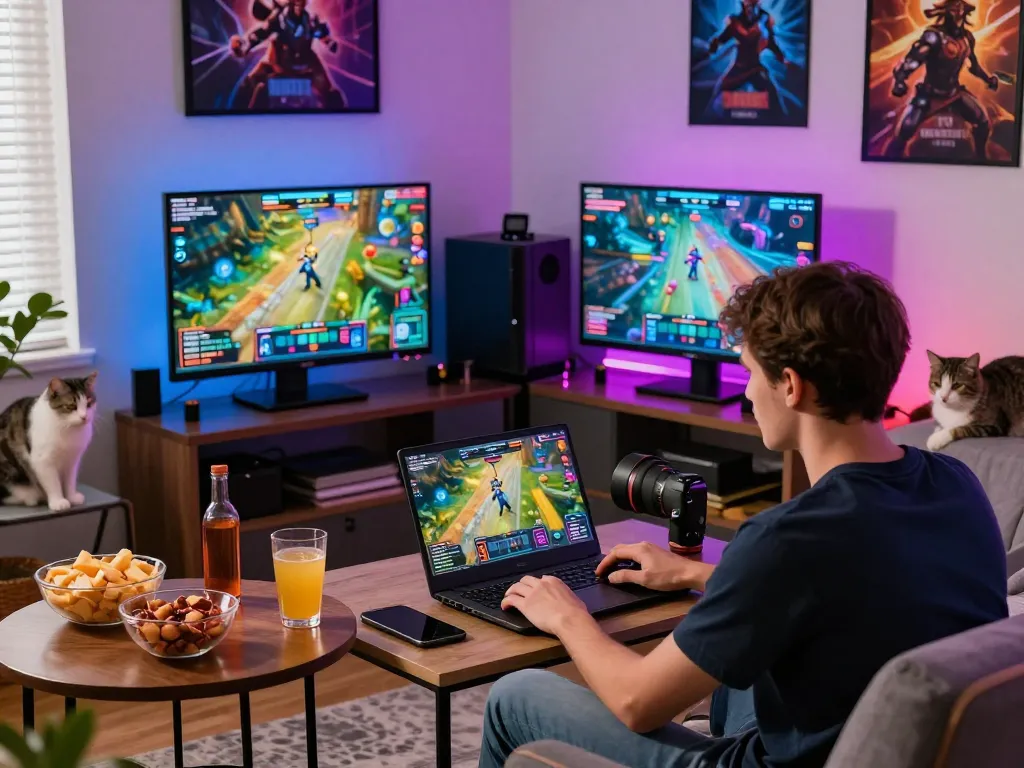 Dynamic online gaming moment showcasing rik vip gameplay with engaging interface and cozy atmosphere.