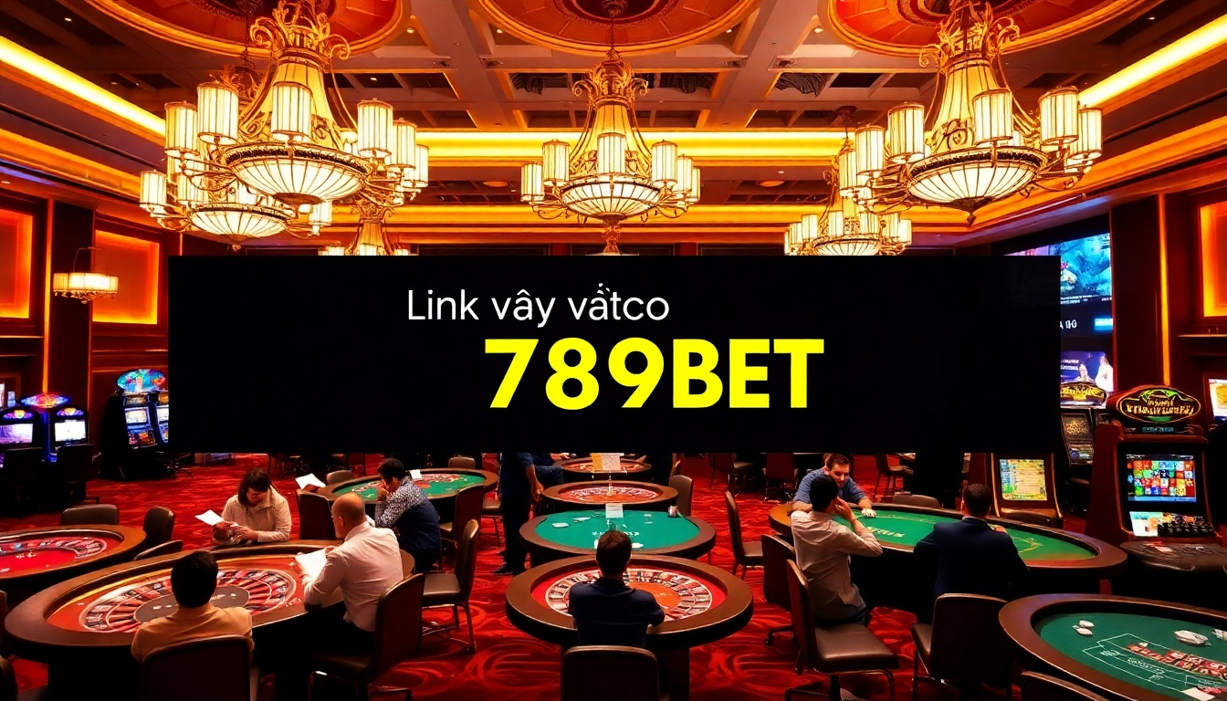 Link vào 789BET as players enjoy a dynamic casino atmosphere filled with excitement.