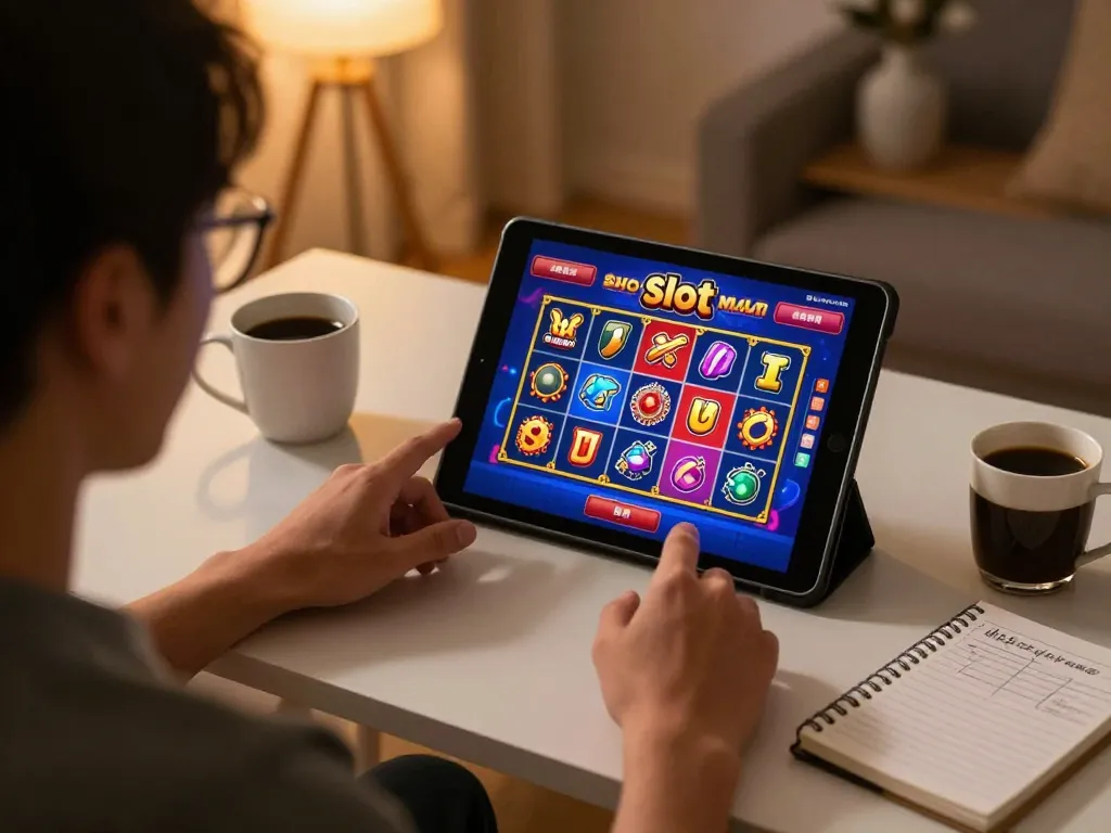 Experience thrilling Slot Malaysia adventures while gaming at home with a tablet