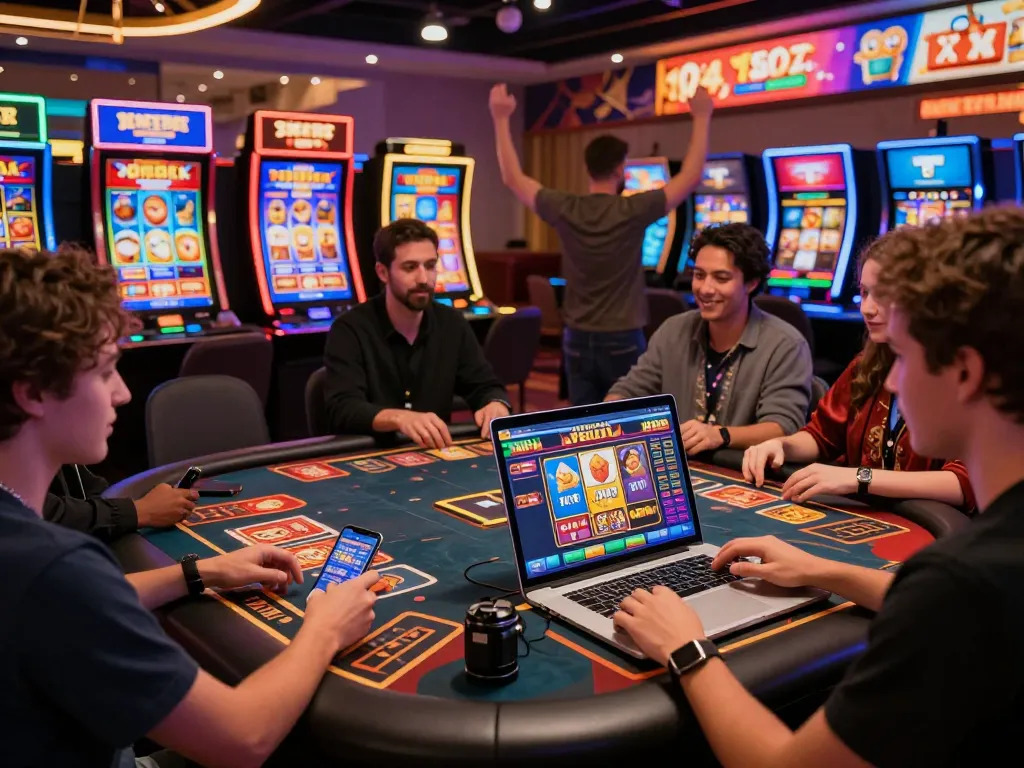 Engaging players enjoying 789club online gaming experience with vibrant casino atmosphere