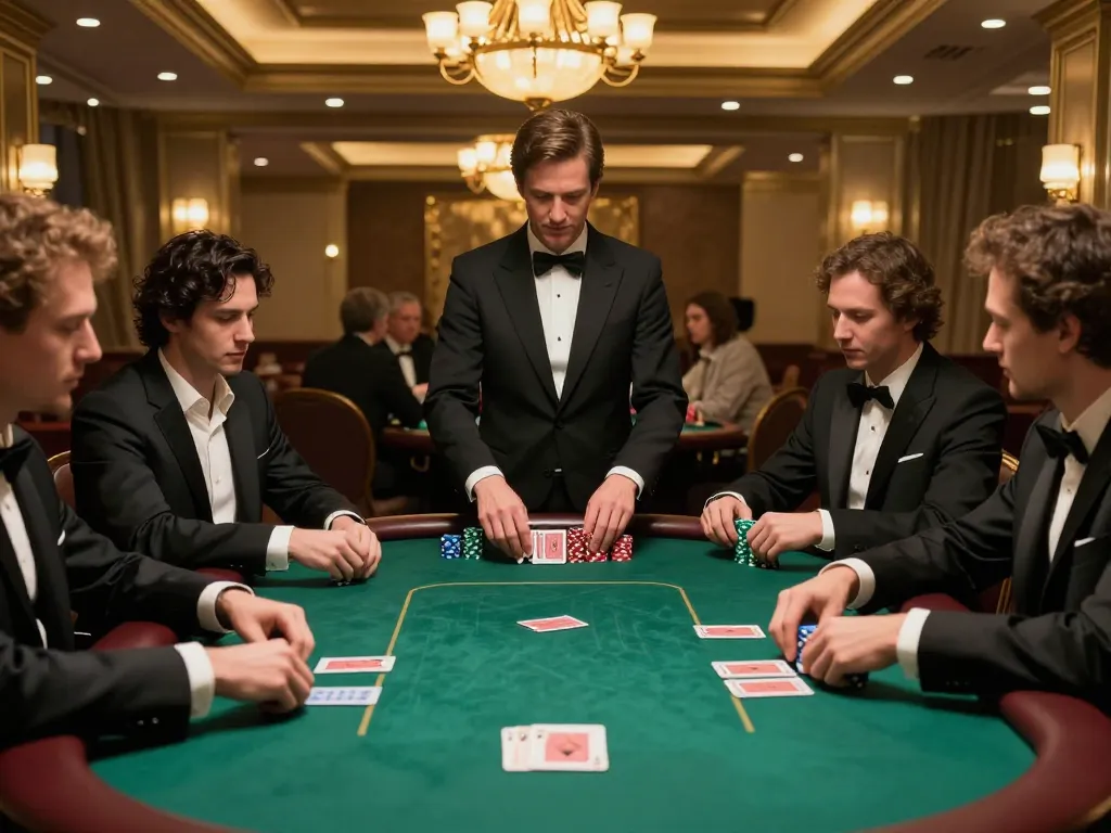Experience the thrill of placing strategic bets at a high-stakes poker table in the vibrant world of 7mcn casinos.