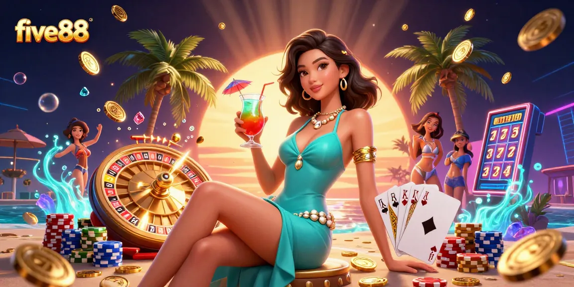 Experience the excitement of five88 with vibrant casino vibes and dynamic game elements.