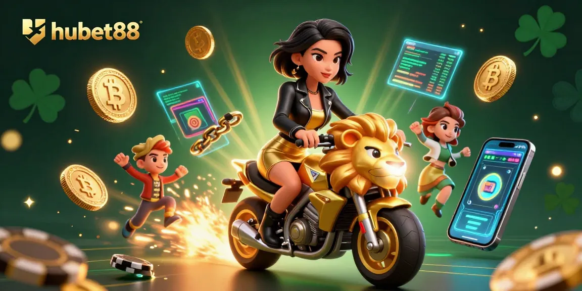 Engage in exciting gameplay at hubet88 with vibrant 3D visuals showcasing thrilling casino action.