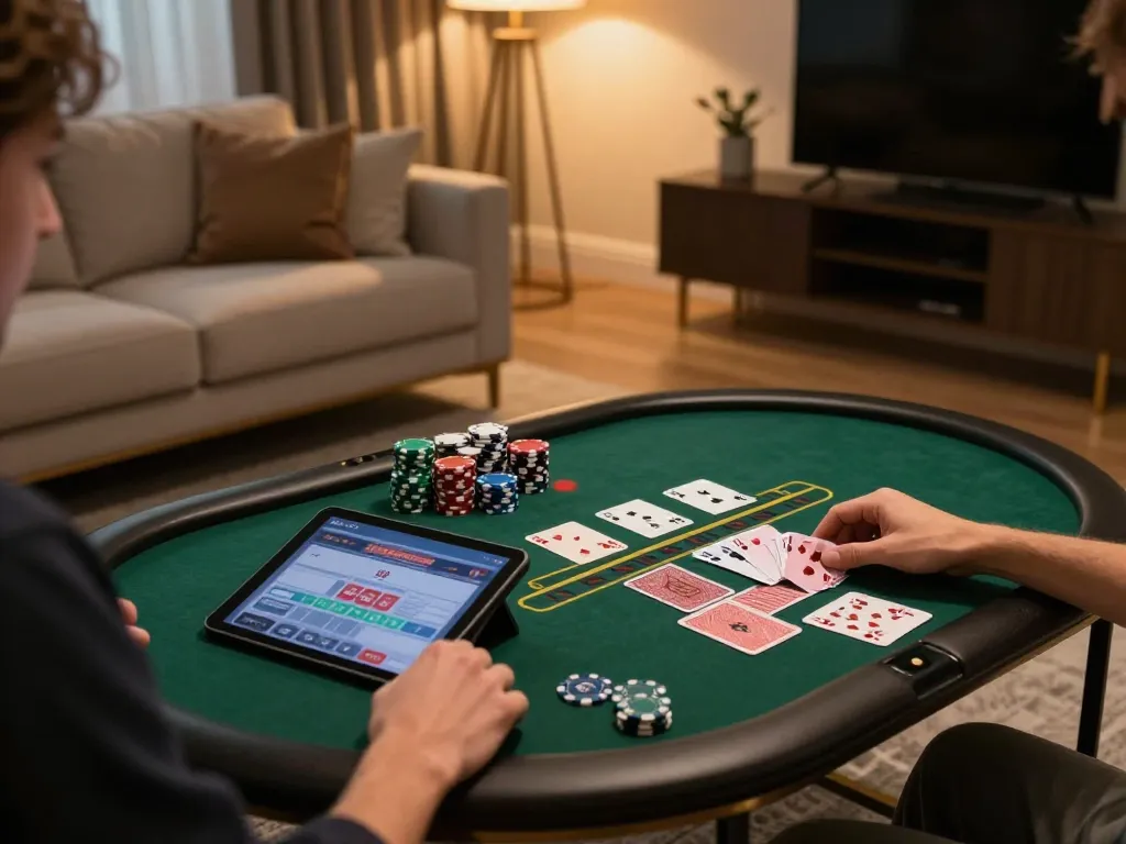 Player engaging in strategic gameplay on trang chủ HM88, showcasing an exciting online casino experience.