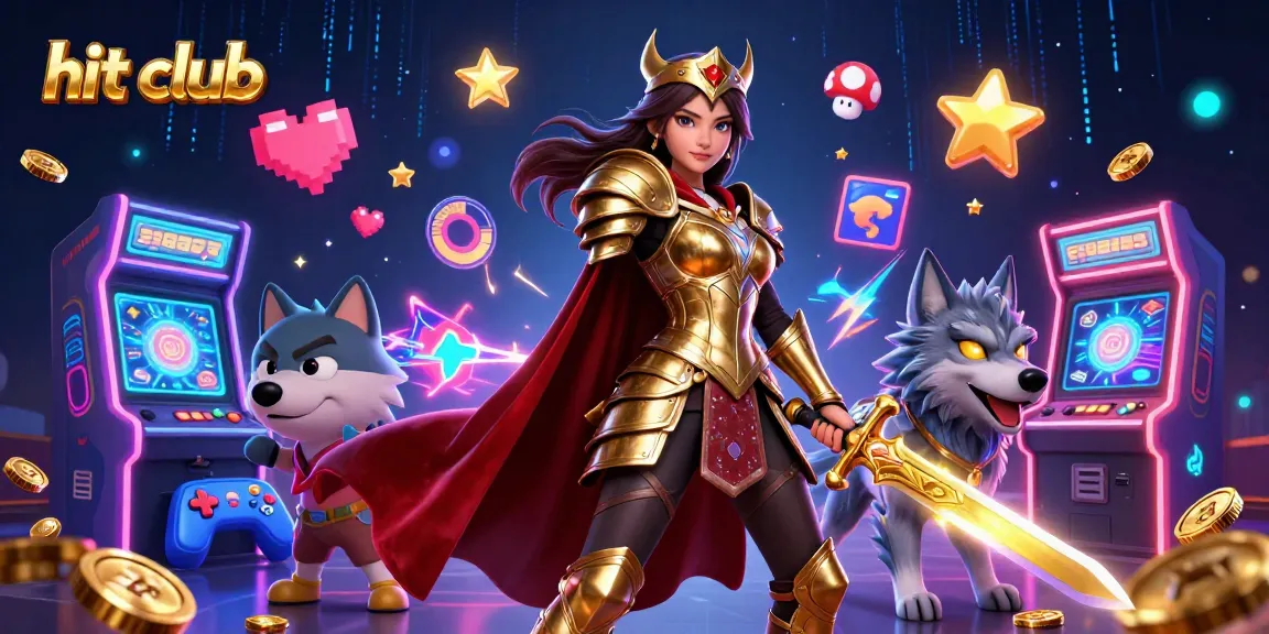Immerse yourself in the hit club experience, featuring vibrant casino elements and thrilling game action.