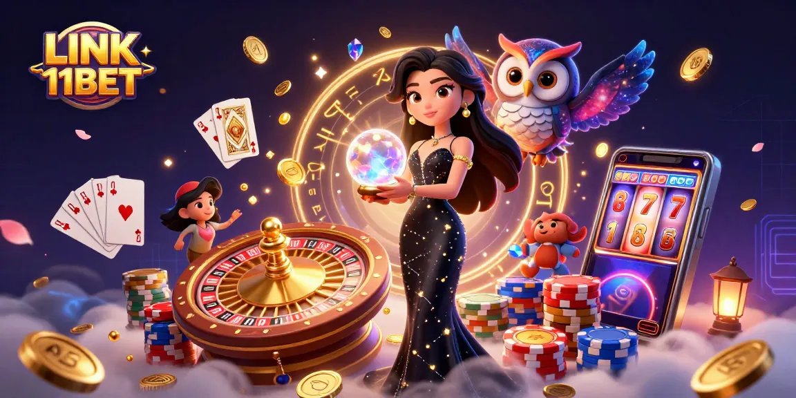 Experience thrilling games at LINK 11BET with dazzling slots and vibrant casino action.