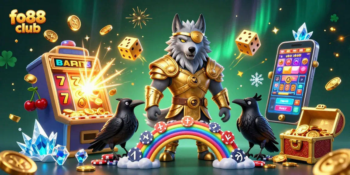 Experience thrilling adventures at the fo88 club with glowing symbols and engaging games.