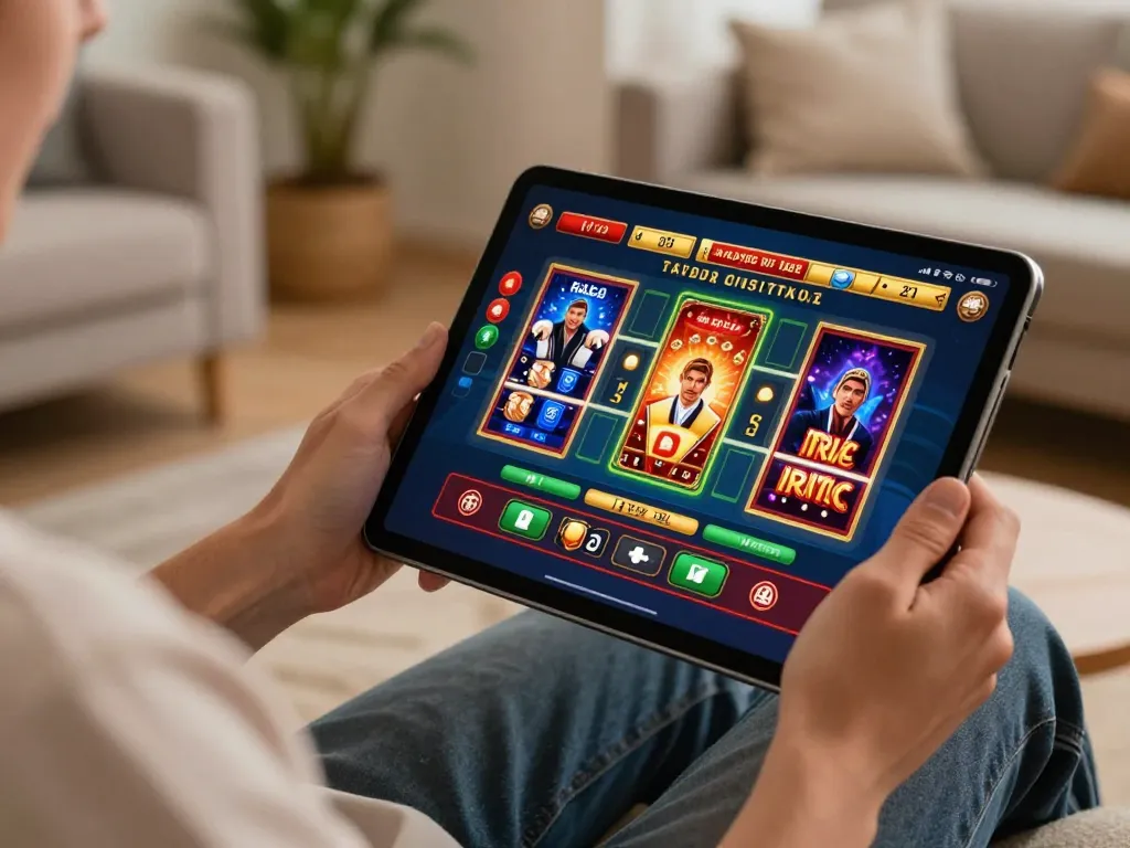 Players engaging with the interface on the trang chủ 789p platform, showcasing vibrant casino games.