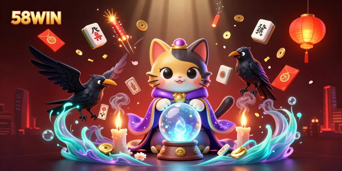 Experience thrilling gameplay with 58WIN's mystical casino characters in an enchanting atmosphere.
