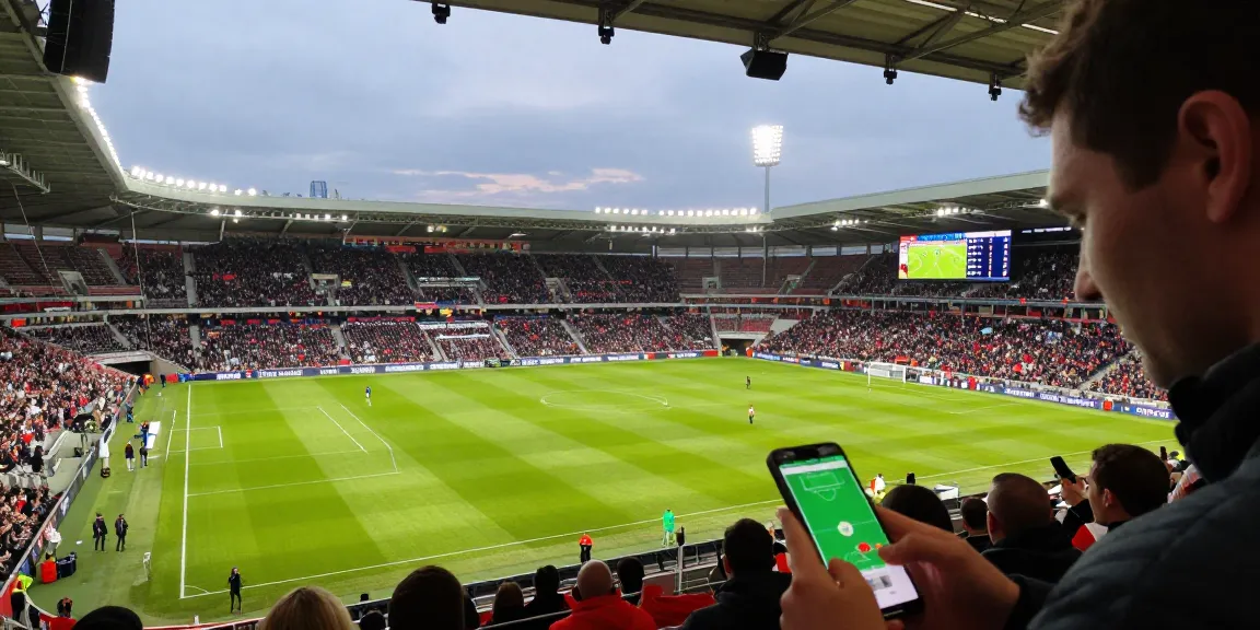 LUCKY88 sports betting predictions with live odds and analysis in a vibrant stadium atmosphere.