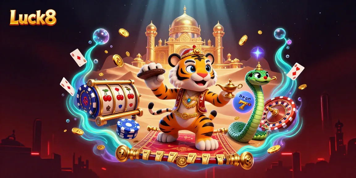 Luck8 offers an exciting 3D gaming experience featuring vibrant casino games and rewards.