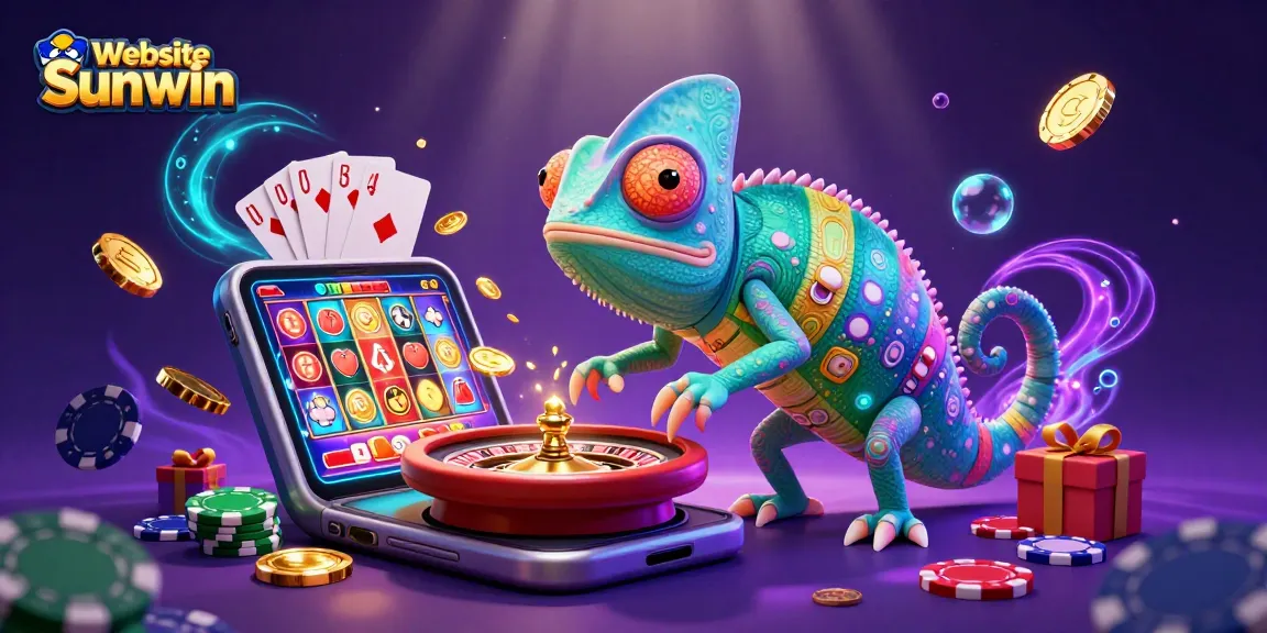 Experience thrilling gambling fun at Website Sunwin with a colorful, dynamic gaming scene.