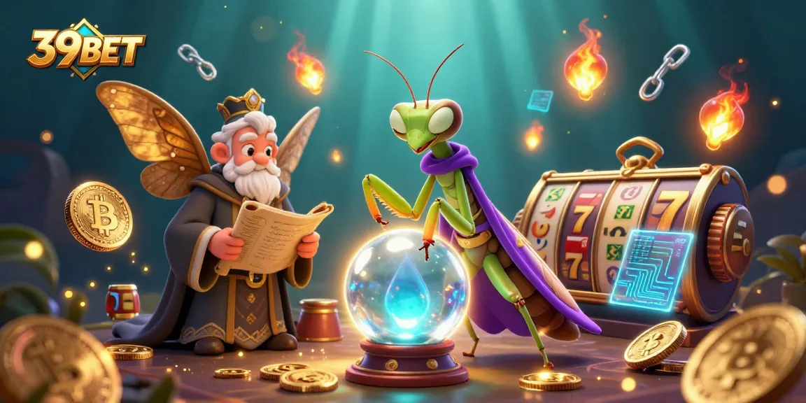 Play exciting slots like at 39BET with vibrant 3D characters and enchanting casino elements.