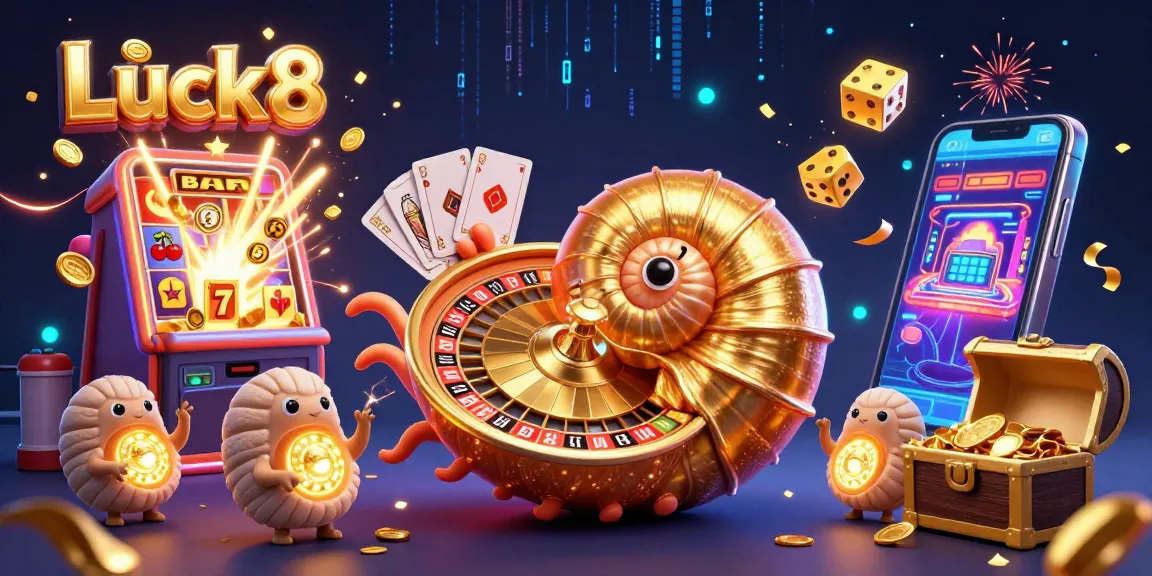 Experience the excitement of Luck8 casino adventures with vibrant characters, dynamic games, and stunning visuals.